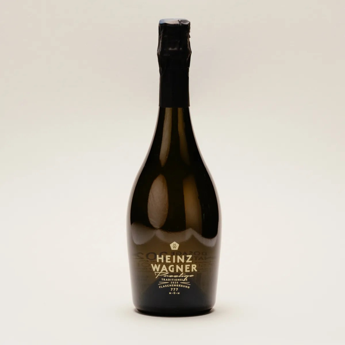 Bottle of Heinz Wagner Prestige against a light background