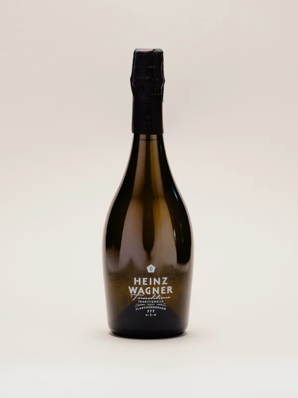 Bottle of Heinz Wagner Tradition against a light background